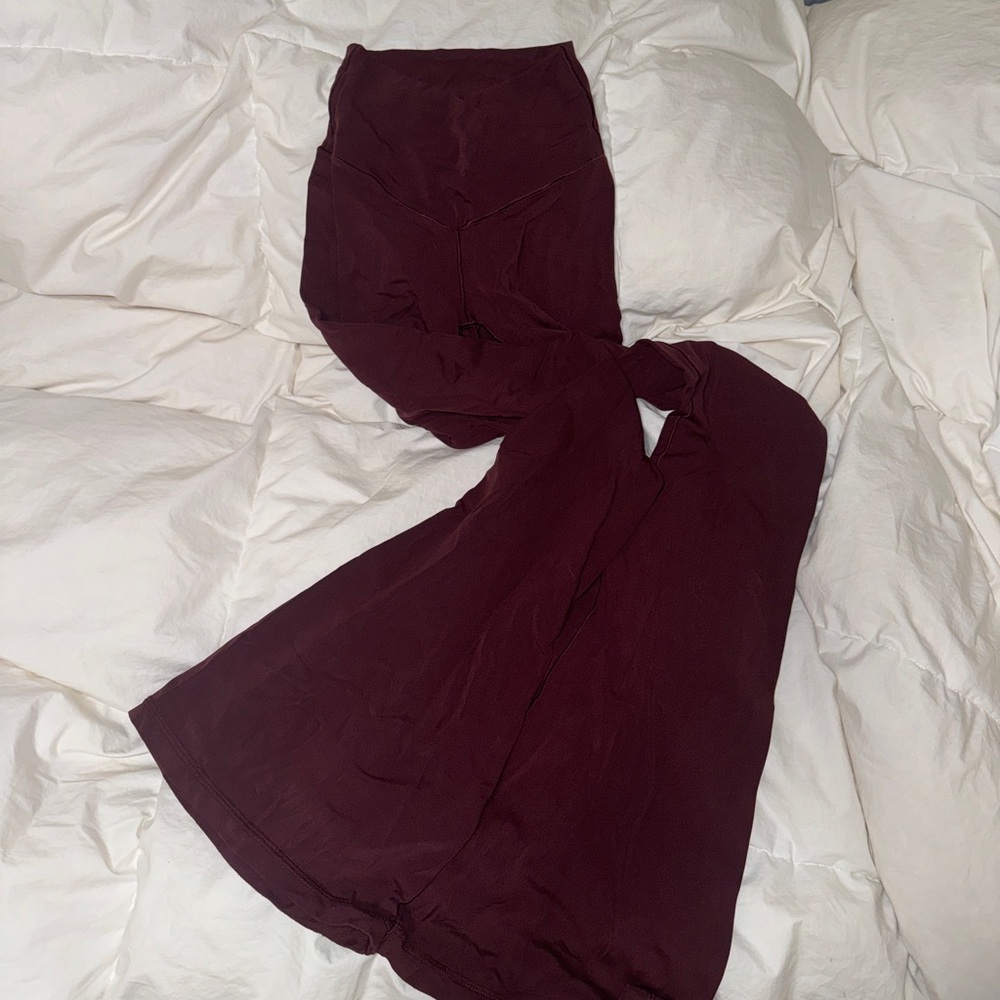 Aerie flare crossover leggings